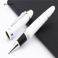 Jinhao 159สีขาวธุรกิจสำนักงานกลางปลายปากกา Rollerball ปากกาใหม่โรงเรียนนักเรียนเครื่องเขียน