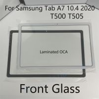 ข้างหน้าหน้าจอสัมผัส OEM LCD แก้วด้านนอก OCA เลนส์สำหรับซัมซุงกาแลคซี่แท๊ป A7 10.4 2020 T500 T505แท็บเล็ตแผงจอแสดงผลเปลี่ยน