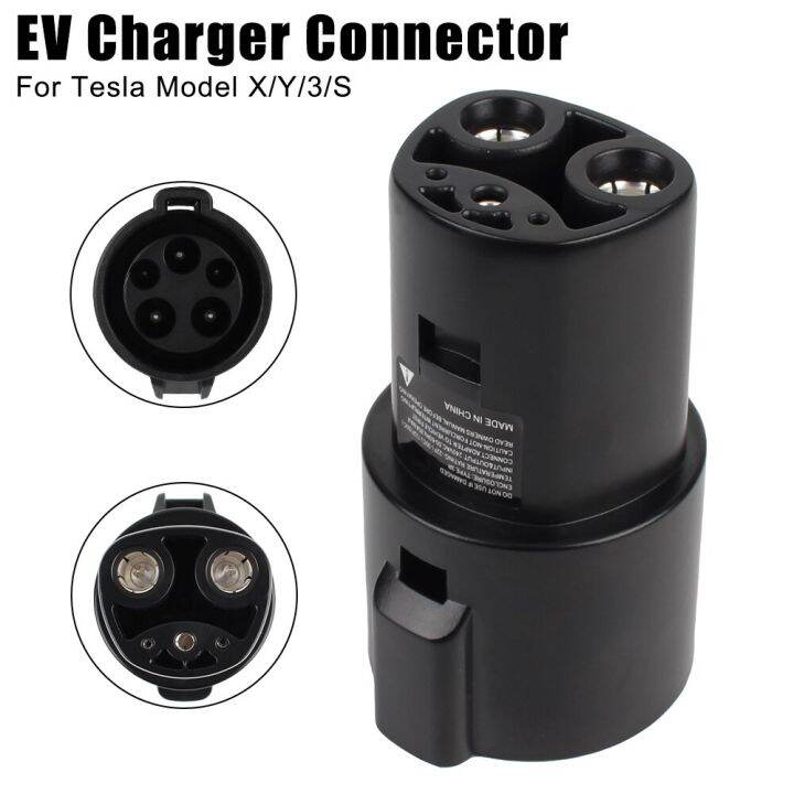 EV Charger Adapter Electric Car Charging Connector For Tesla Model X Y