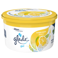 SuperSale63 75 กรัม เกลด Glade ผลิตภัณฑ์ปรับอากาศ ดูแลกลิ่นให้หอมในสภาพแวดล้อม เกลดมินิเจลกลิ่นมะนาว 70 กรัม