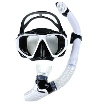 อุปกรณ์ในสระว่ายน้ำซิลิโคนกันฝ้าสำหรับชุดอุปกรณ์ดำน้ำตื้นสำหรับดำน้ำลึกมืออาชีพ