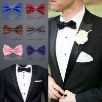 {EDDLYT} A Venda ผู้ชาย Gravata สีทึบ Bowtie เจ้าบ่าวลายสก๊อตที่มีสีสันผ้าผูกคอชายแต่งงานผีเสื้อแต่งงานโบว์ผูกสีดำสีขาวสีเทา