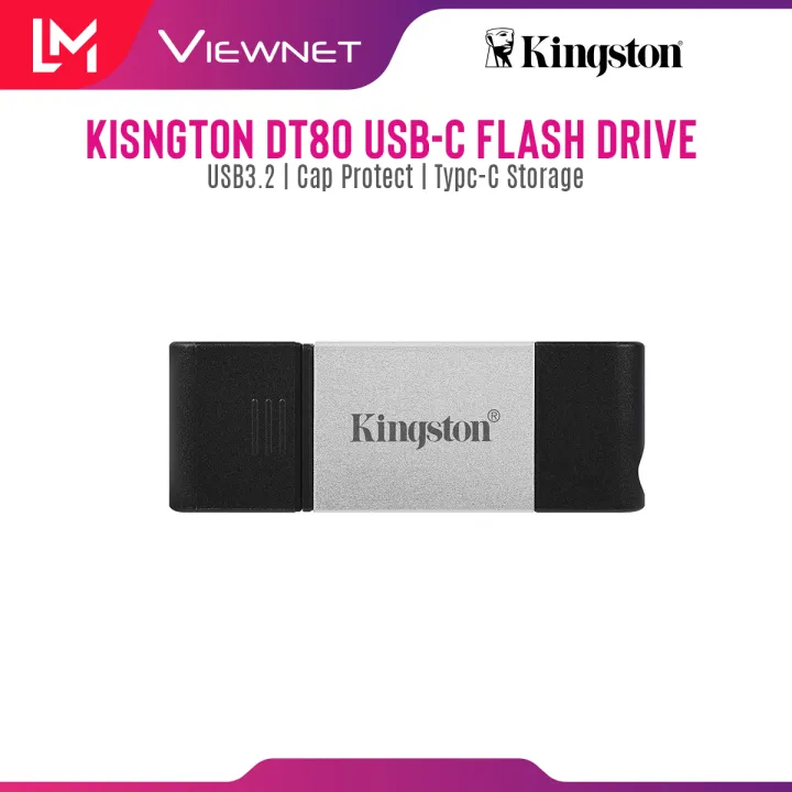 Kingston DataTraveler DT80 TypeC Flash Drive with USB 3.2 Gen 1