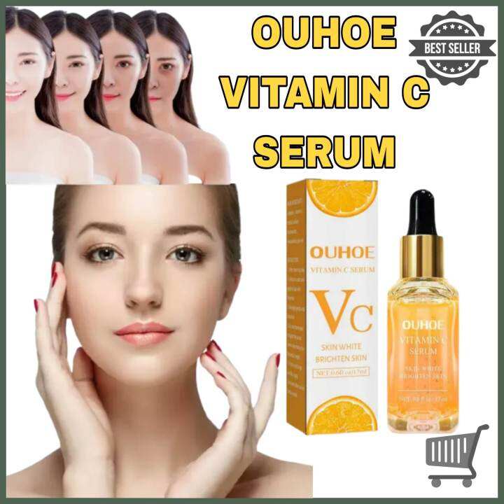 TOP SELLING!! OUHOE Vitamin C Serum Nourishing Skin Brightening Serum ...