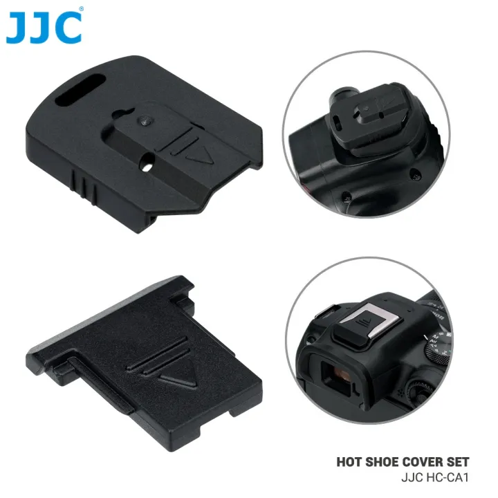 JJC Hot Shoe Cover Set For Canon Camera and Flash, Speedlite EL1 600EX