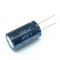 【YF】☊  2PCS Higt quality 400V150UF 18x30mm 150UF 400V 18x30 Electrolytic capacitor