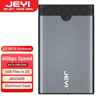 JEYI 2.5 "SATA เป็น USB กล่องใส่ฮาร์ดดิสก์3.0ภายนอกไม่ต้องใช้เครื่องมือ9.5มม. 7มม. เคสฮาร์ดดิสก์ SSD รองรับ UASP SATA III 6Gbps