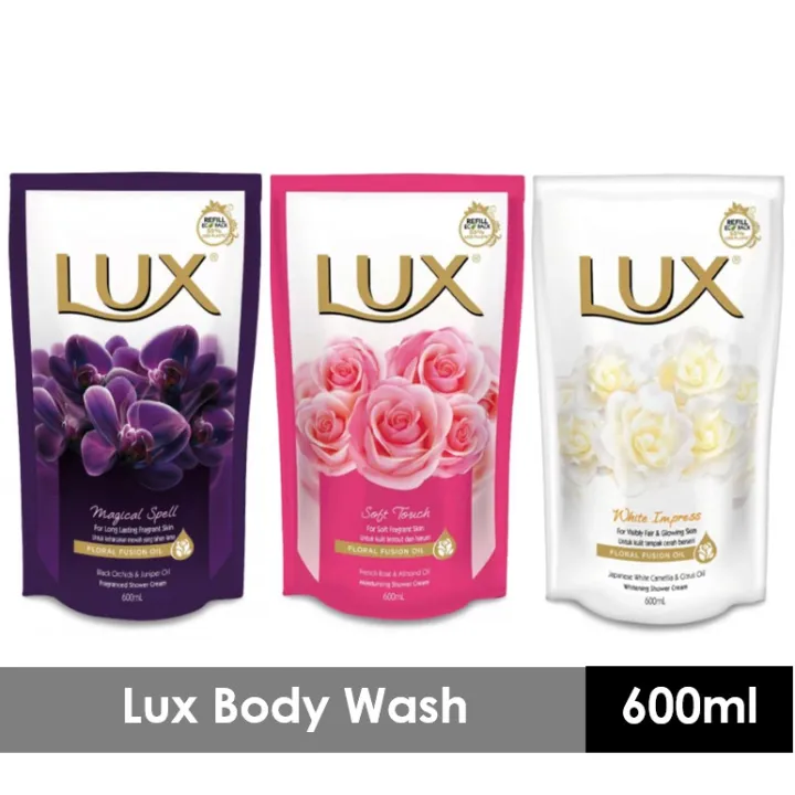 Lux Body Wash Refill Pack 600ml Lazada