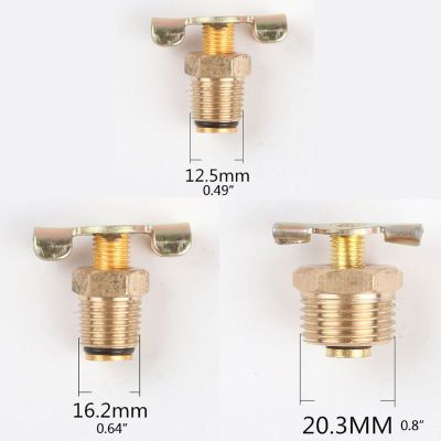 NPT 14" 38" 12‘’ Solid ss Compressor Air Tank Port Fittings Drain Valve