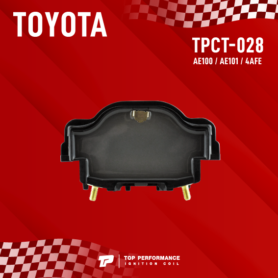 top-performance-ประกัน-3-เดือน-คอยล์จุดระเบิด-toyota-ae-100-ae-101-4afe-5afe-st191-4a-5a-7a-ge-ตรงรุ่น-tpct-028-made-in-japan-คอยล์หัวเทียน-คอยล์จานจ่าย-คอยล์ไฟ-โตโยต้า-เออี-โคโรน่า-โคโรล่า-สามห่วง-90