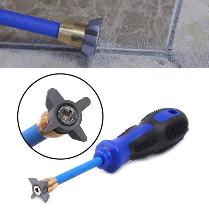 Professional 4In1 Tungsten Steel Tile Gap Cleaner Cone Ceramic Tile