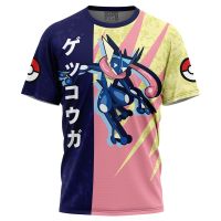 2023เสื้อยืดโปเกมอน NewGreninja Attack