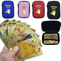 New Cards Metal Gold Foil Vmax Card Charizard Pikachu Collection Battle Trainer Children