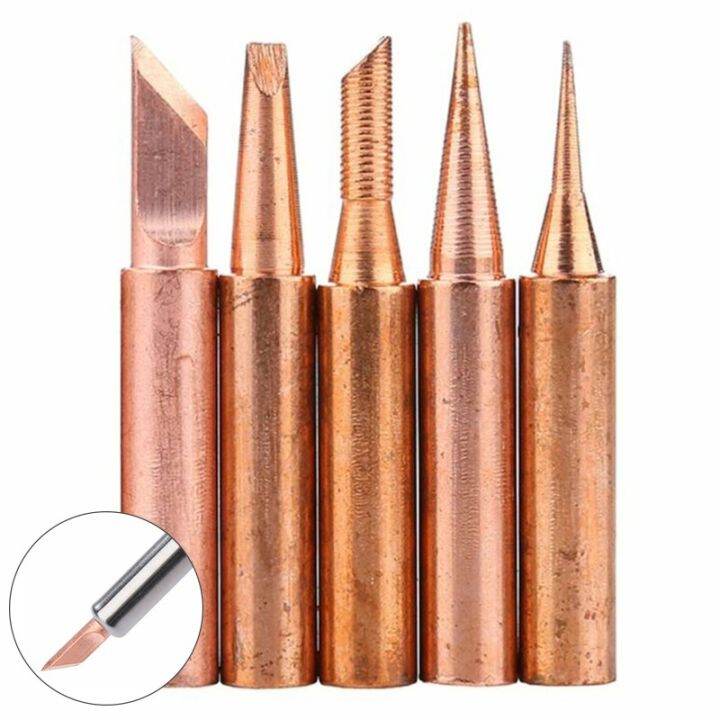 Copper Replacement Various Sizes Solder Iron Tips 900MT For Soldering