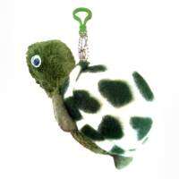 ซาฟารี ตุ๊กตาผ้า ไส้ใยสังเคราะห์ พวงกุญแจ เต่า (เขียว) Beautiful Fabric with Synthetic Fiber Handmade Turtle (Green) Rag Doll Keychain