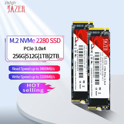JAZER M.2 PCIe3.0 Ssd ฮาร์ดดิสก์256GB 512GB 1T 2T M.2 NVMe SSD โซลิดสเตทไดรฟ์ Hdd ภายในสำหรับพีซีตั้งโต๊ะแล็ปท็อป Zlsfgh