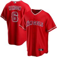 [GR] MLB Los Angeles Angels Baseball Jersey Rendon Ohtani Trout Classic Cardigan Jersey Casual Sport Unisex Plus Size