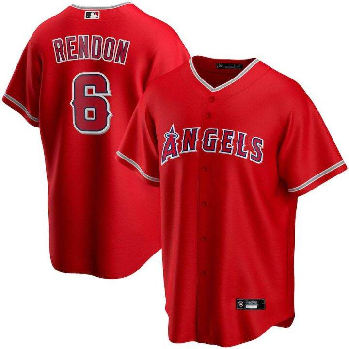 [GR] MLB Los Angeles Angels Baseball Jersey Rendon Ohtani Trout Classic