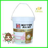 สีน้ำทาภายใน NIPPON PAINT Hybrid Gold #1001 5 แกลลอนWATER-BASED INTERIOR PAINT NIPPON PAINT HYBRID GOLD #1001 5GAL **ด่วน สินค้าเหลือไม่เยอะ**