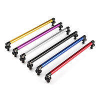 2X 20ซม. ปรับได้ด้านหน้าด้านหลังกันชน Lip Splitter Rod Strut Tie Bar รองรับ Universal