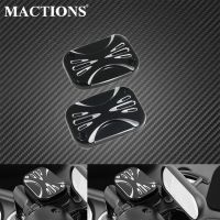 Motorcycle Black CNC Front Brake Master Cylinder Cover For Harley Touring Street Electra Glide FLH/T FLHX 2008-2015 2016