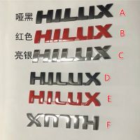 NEW HILUX High Quality Emblem BLACK / RED / SILVER Letter trunk car body car logo