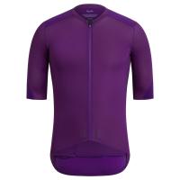 Rapha Breathableสีม่วงแขนสั้นMTBเสื้อเจอร์ซีย์นักปั่นสำหรับชาย