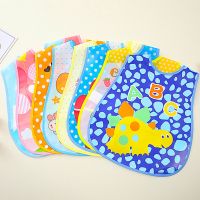 【CC】 Baby Bib Imitation Silicone Rice Food Eat Dinner Clothing Feeding After Meals Accessories