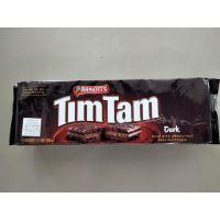 New Arrival ?Arnotts Tim Tam Dark Chocolate Biscuit 200g ขนมปังอบกรอบเคลือบช็อคโกแลต