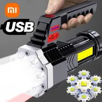 sell well feytu308 - / XIAOMI กลางแจ้ง7LED แสงที่แข็งแกร่งไฟฉายแบบพกพาชาร์จ USB ไฟฉายซังด้านแสงตระเวนแบบพกพาไฟฉายตกปลาแสง