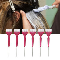 Color Tint Applicator Tip Tail Hair Color Brush ABS 10Pcs for Salon