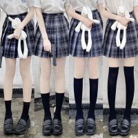 【CC】◇❖  JK Soft Thin Outdoor Stockings Socks Over Knee Thigh Compression