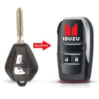 ( Pro+++ ) กรอบกุญแจพับ new isuzu 2007-2011 กุญแจเดิมแบบในภาพใส่ได้เลย คุ้มค่า กันชน หลัง กันชน ออฟ โร ด กันชน ท้าย กันชน รถ กระบะ
