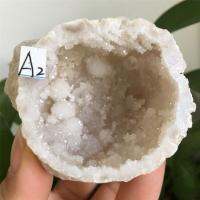 Batu Akik Alami Geode Durzy Mentah Kristal แร่ Penyembuhan Batu คลัสเตอร์ Spesimen Gua