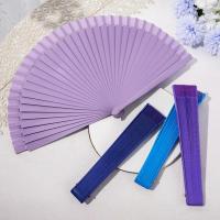 【CW】Folding Fan Classical Art Craft Fine Texture Stage Performance Decoration Chinese Style Dance R Folding Hand Fan For Party