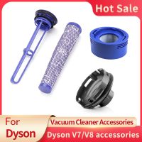 ตัวกรองสุญญากาศไร้สายก่อน V8สำหรับ Dyson V7อะไหล่อุปกรณ์ทดแทนตัวกรองแผ่นกรอง HEPA Post-Filters