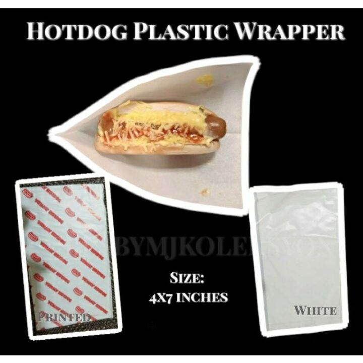 Hotdog Plastic Wrapper 100pcs per pack Lazada PH