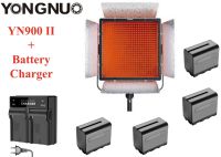 YONGNUO YN900 II Pro LED Video Light 5500K + 4xBatteries + Dual Charger