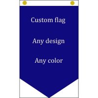 Custom Pennant Flag Banner Any Size Your Saying Personalized Text Art Wall Hanging Natural Decoration Vivid Color Wholesale