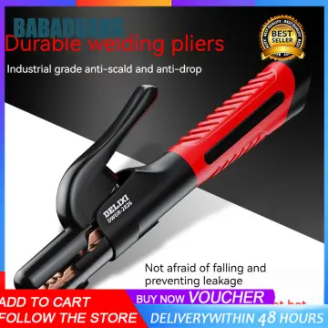 Welding Clamp, Electrode Holders, Electric Soldering Pliers - China Welding  Pliers, Welding Clamp