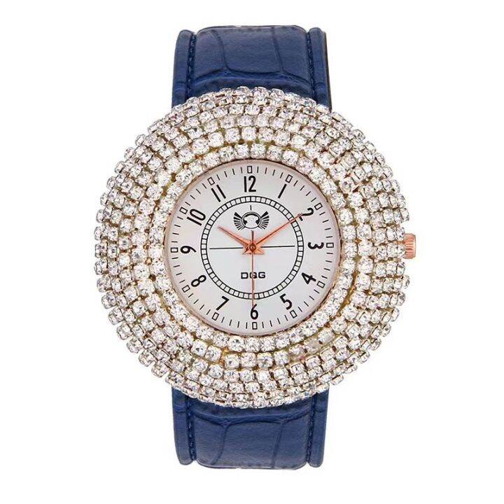 july-cross-border-womens-watch-full-of-diamonds-english-korean-version-the-large-dial-belt-stars-wholesale-fashion