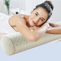 ♚∏ 70x18x13cm Latex Slow Rebound Cylinder Pillow Neck Pain Relief Orthopedic Cervical Protect Cushion Health Care Bedding Tool