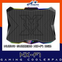 พัดลมโน๊ตบุ๊ค NUBWO NX-F1 SUBZERO Gaming Cooling Pad RGB BlackLight