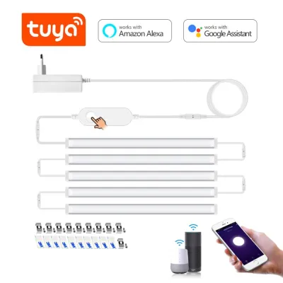 Tuya Smart Life WiFi LED Strip Light DC 12V LED Light Strip Tape lamp Work with Alexa, Home For Home Kitchen Bedroom