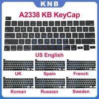 （Miss qis keycap）ใหม่แล็ปท็อป A2338คีย์ปุ่มกดสำหรับ MacbookRetina 13 Quot; A2338 KeycapUKFR RUPT เค้าโครง2020ปี