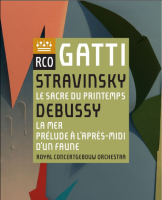 Stravinsky: Spring Festival Debussy: Sea / Faun afternoon Gatti / Dutch Royal 25g