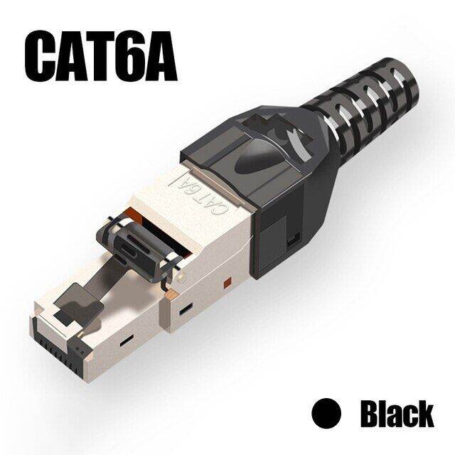 Rj Cat Cat Cat A Connector Tool Free Zoerax Toolless Rj Termination Plug Reusable Shielded