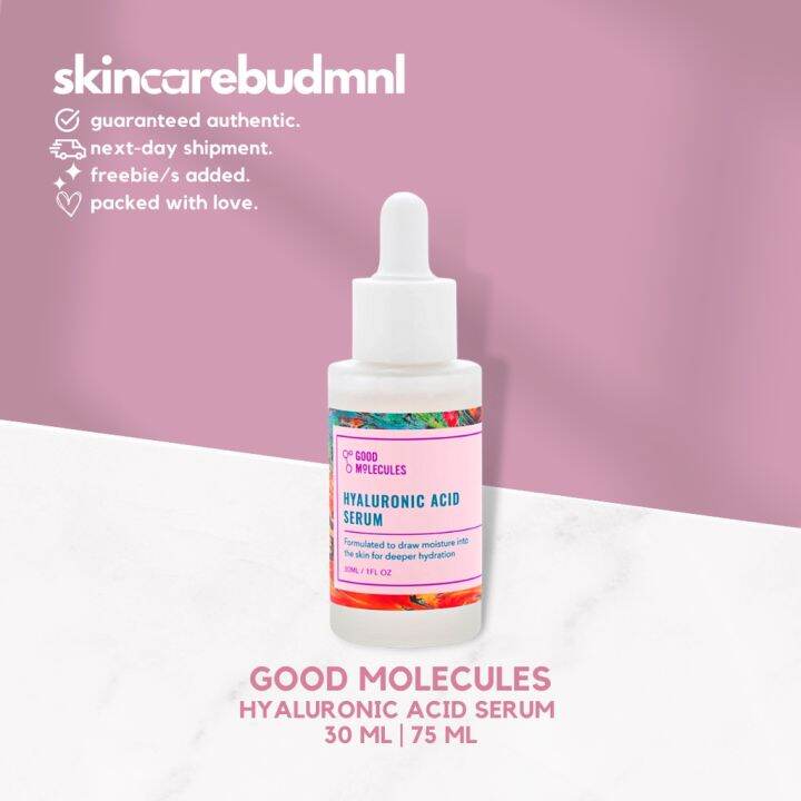 Good Molecules Hyaluronic Acid Serum 30 ml / 75 ml by skincarebudmnl ...