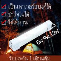 หลอดไฟ LED ชาร์จได้ ไฟแคมป์ ไฟไร้สาย หลอดไฟฉุกเฉิน หลอดไฟพกพา ชาร์จ USB โคมไฟติดผนัง หลอดไฟแขวน มีแบตเตอรี่ในตัวสว่างนาน ส่งจากไทย