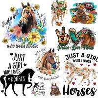 Horse Patch Patches for Clothing Strijk Sticker Kleding Transfer Stickers for Cloth Parches Para La Ropa Appliqued Decoration Fashion Accessories